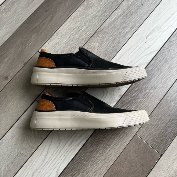 Skechers Viewport Kalister 210135 Mens Black Lifestyle Sneakers Shoes - Picture 9 of 9